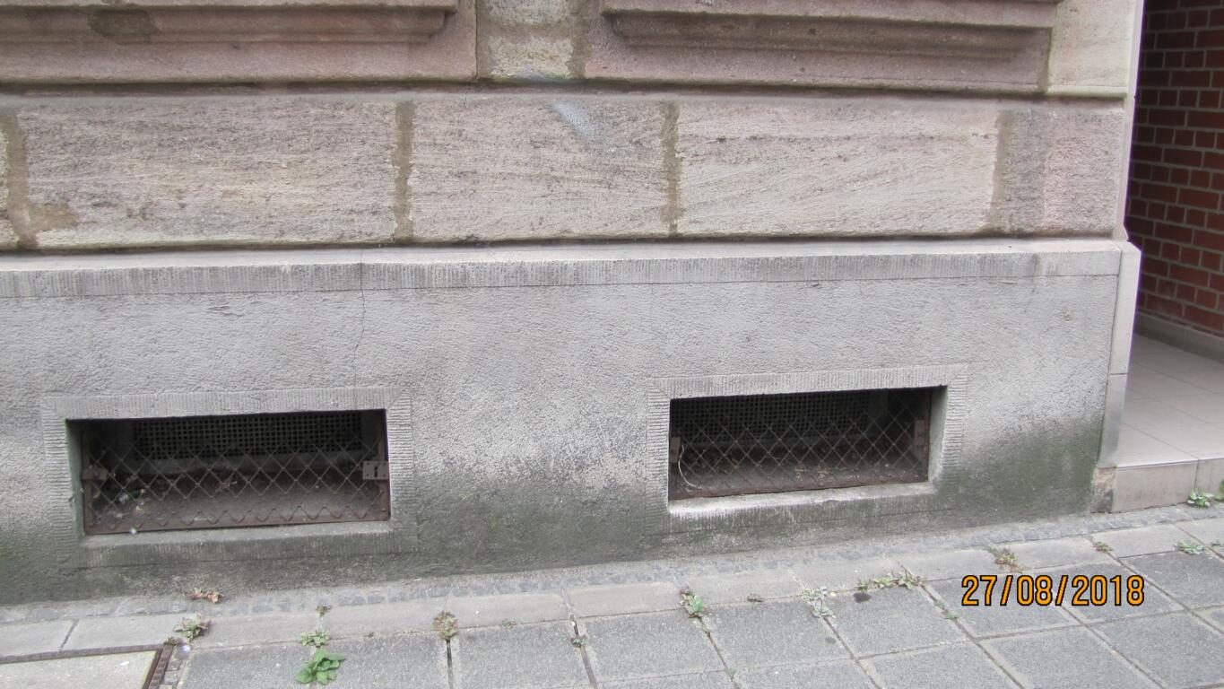 Sockelbekleidung aus deutschem Granit