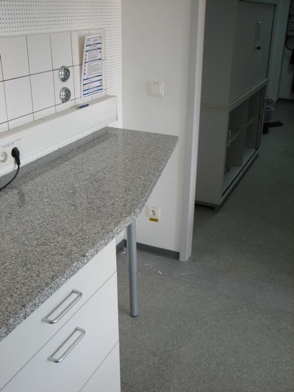 Küchenarbeitsplatten nachgearbeitet