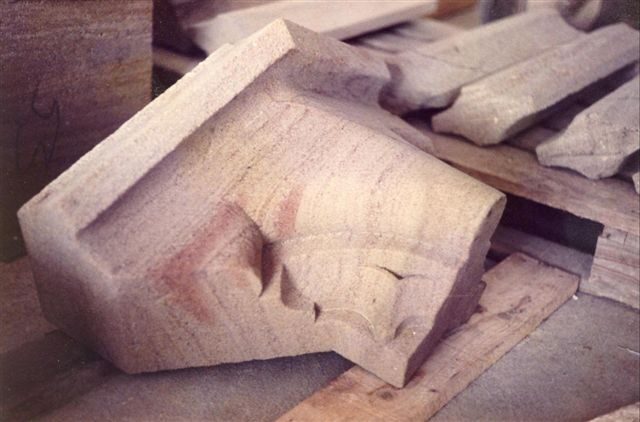 Maßwerk für Kirchenfenster nachgearbeitet