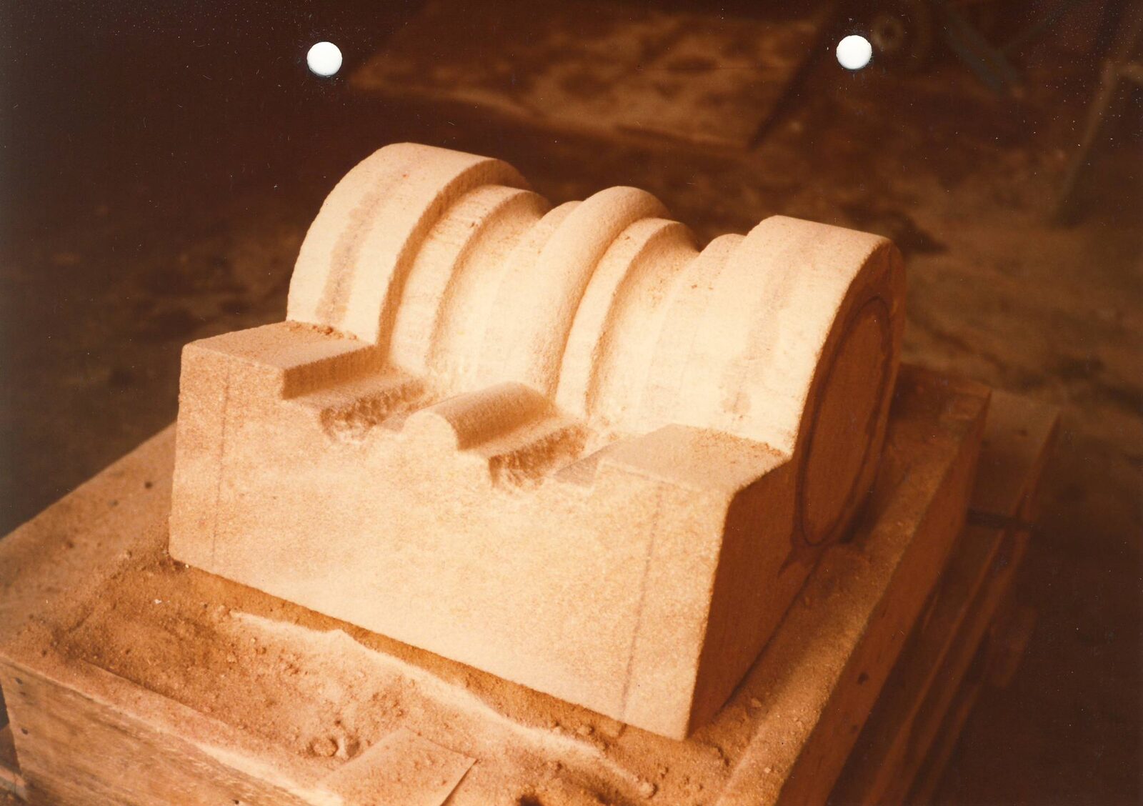 Ornamente und Profile für ein Burggebäude