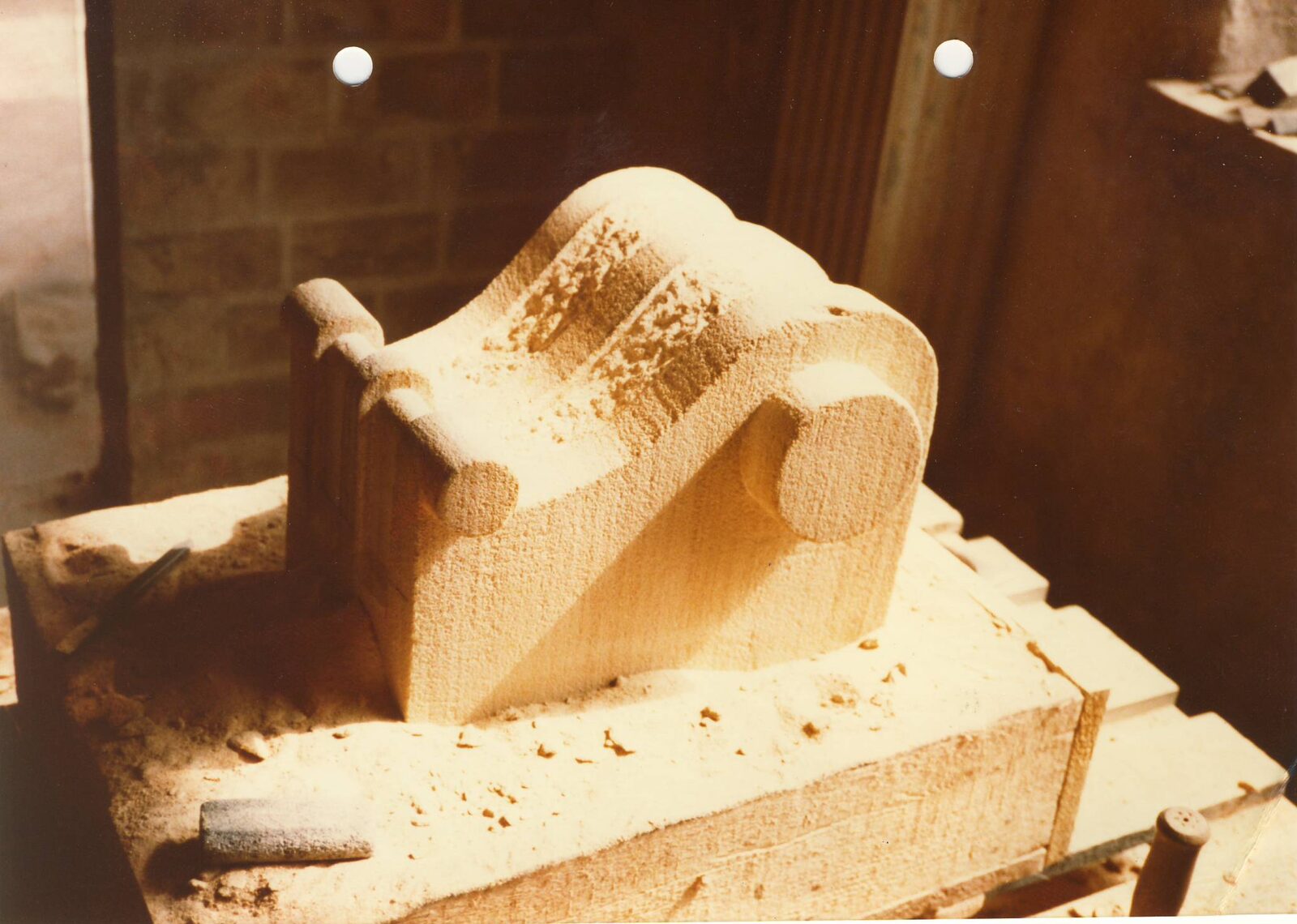 Ornamente und Profile für ein Burggebäude