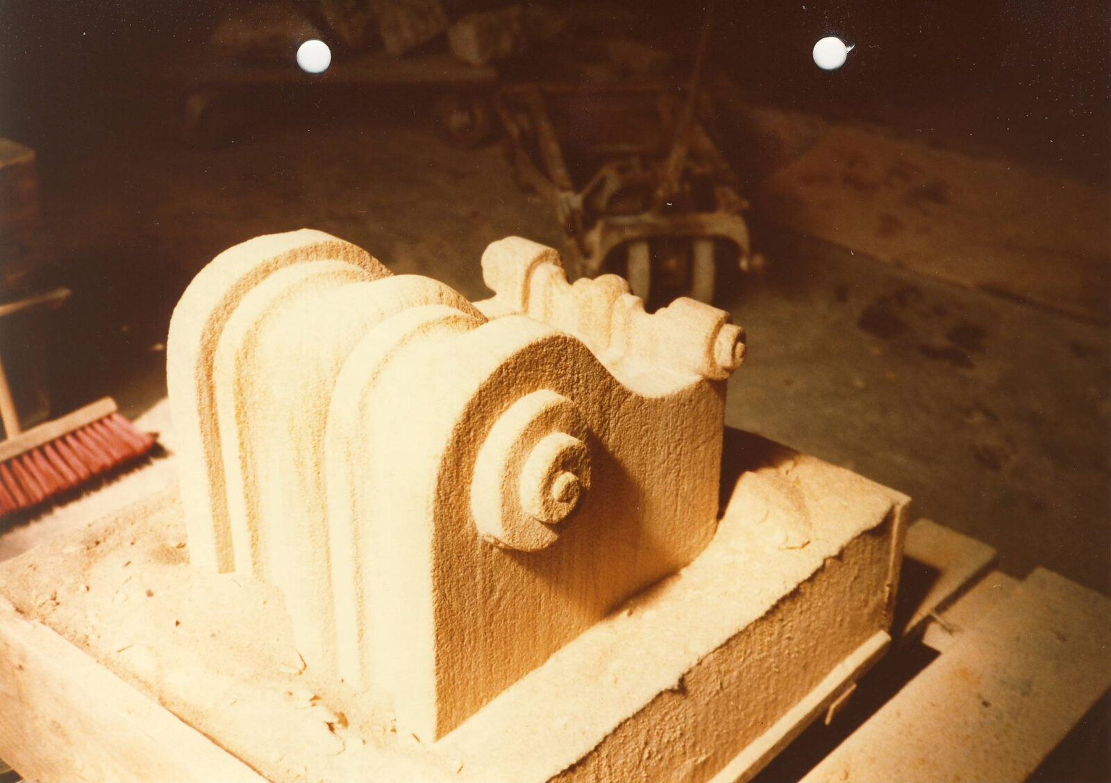 Ornamente und Profile für ein Burggebäude