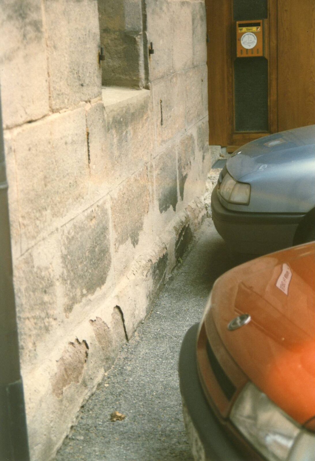 Hausfassade aus Sandstein instand gesetzt