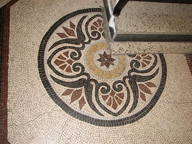 Terrazzoboden mit Fehlstellen instand gesetzt