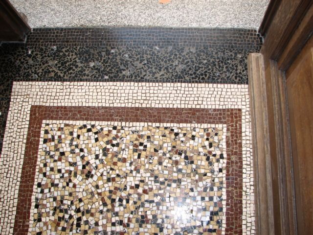 Terrazzoboden mit Fehlstellen instand gesetzt